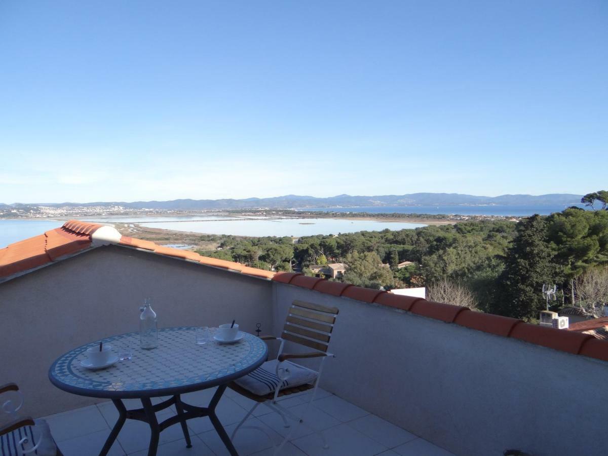 Appartement Vue Mer, Presqu'Il De Giens Hyères Buitenkant foto